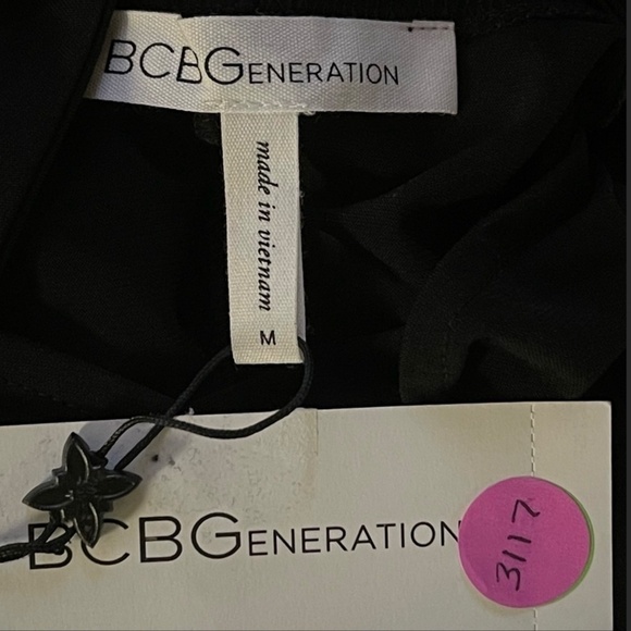 NWT BCBGeneration LBD Mini Halter Tie Slip Dress - Picture 11 of 11